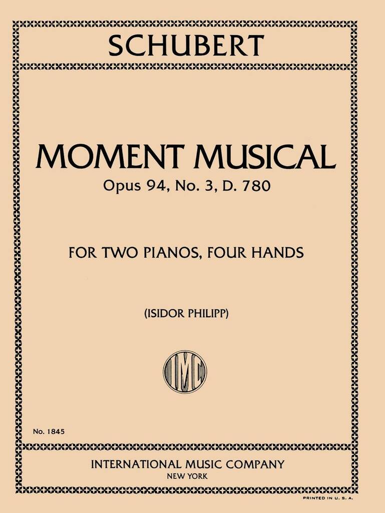 Moment Musical 3 Op.94